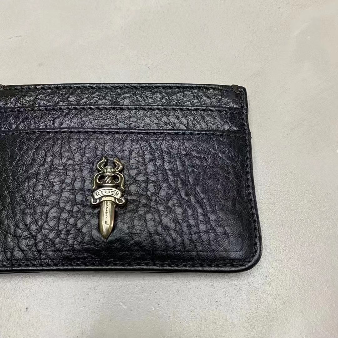 Chrome Hearts Silver Accessory Card Holder