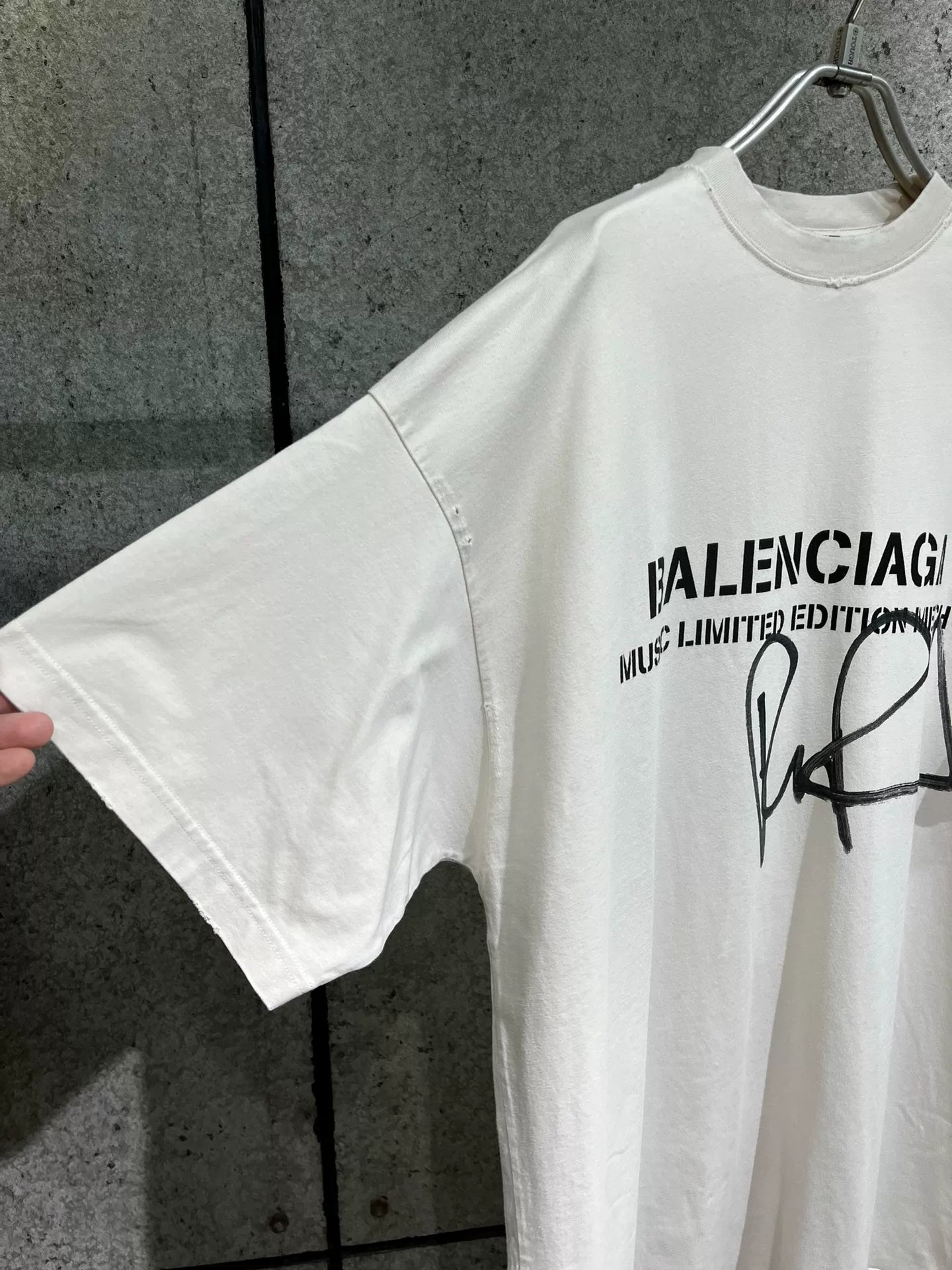 Balenciaga Rupaul Loose Short-Sleeve Top