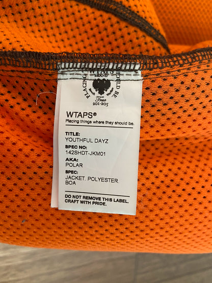 WTAPS Polar Jacket in Brown Fleece