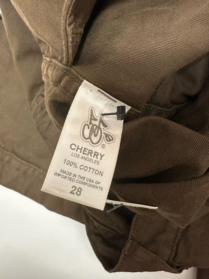 brown cargo pants made in usa