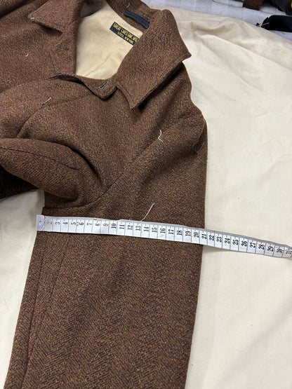 Freewheelers Bangor Wool Coat Brown Size 36