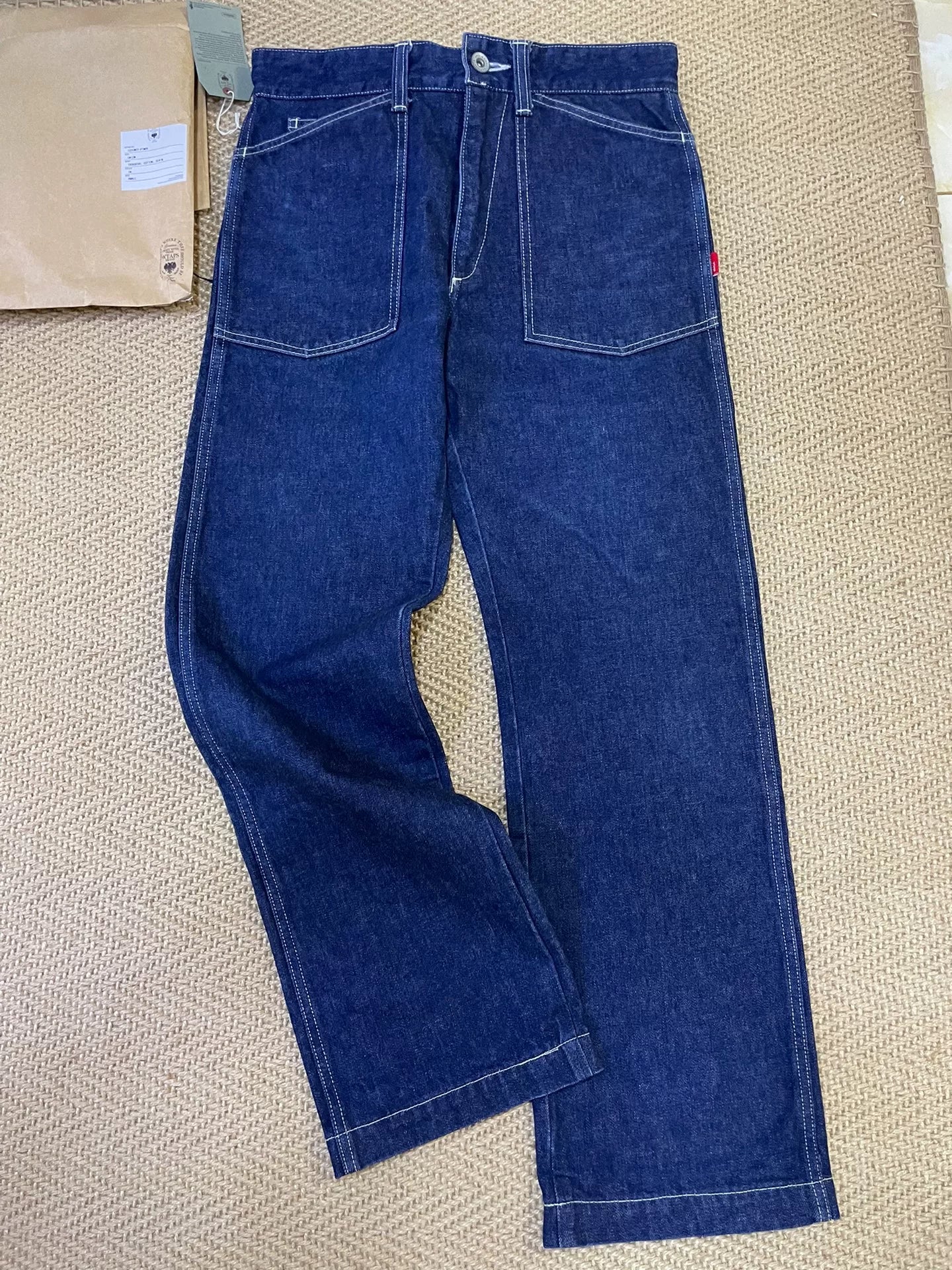 WTAPS UNION DENIM Raw Jeans