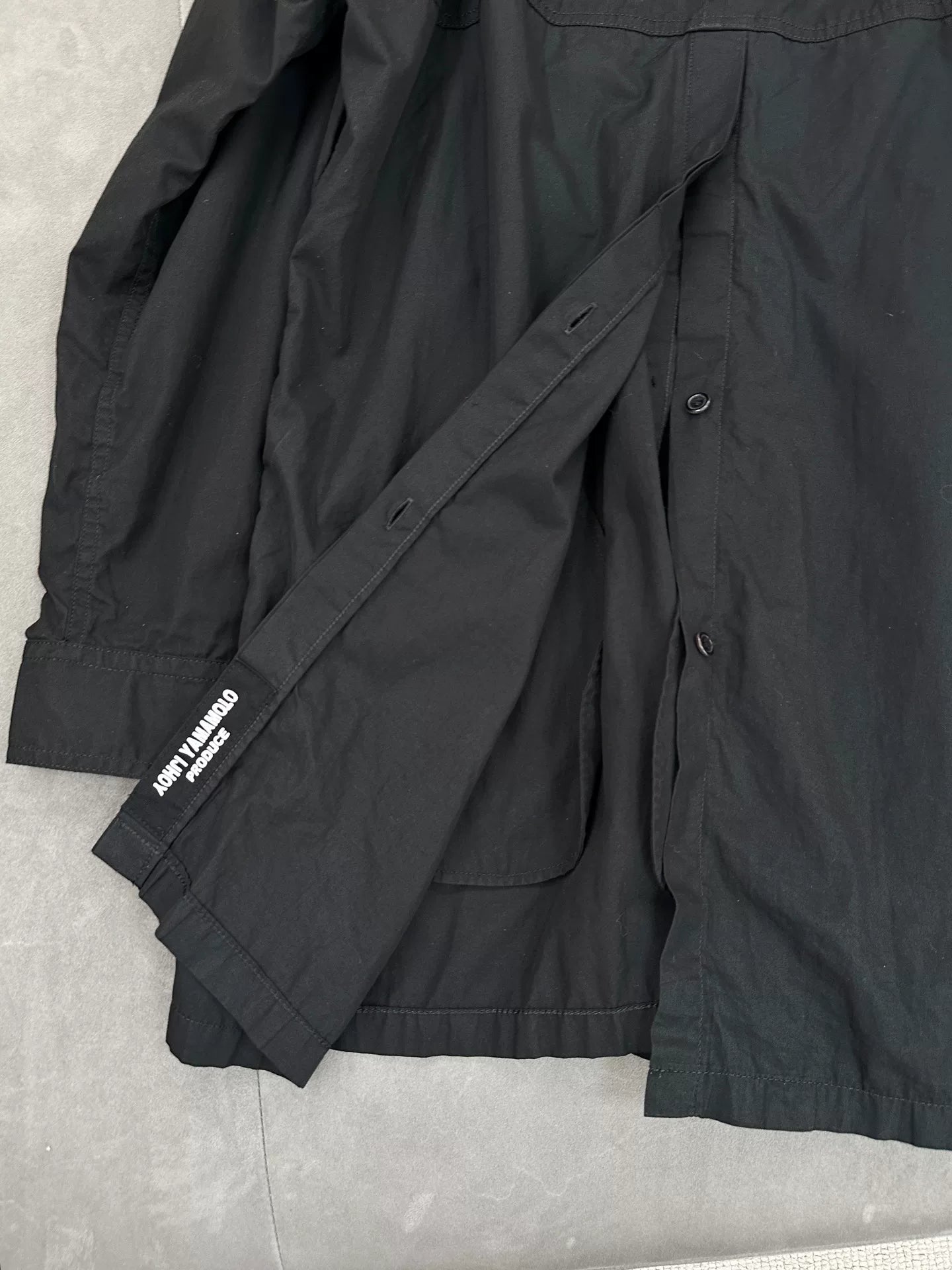Yohji Yamamoto Pour Homme A/W 2018 Pocket Shirt