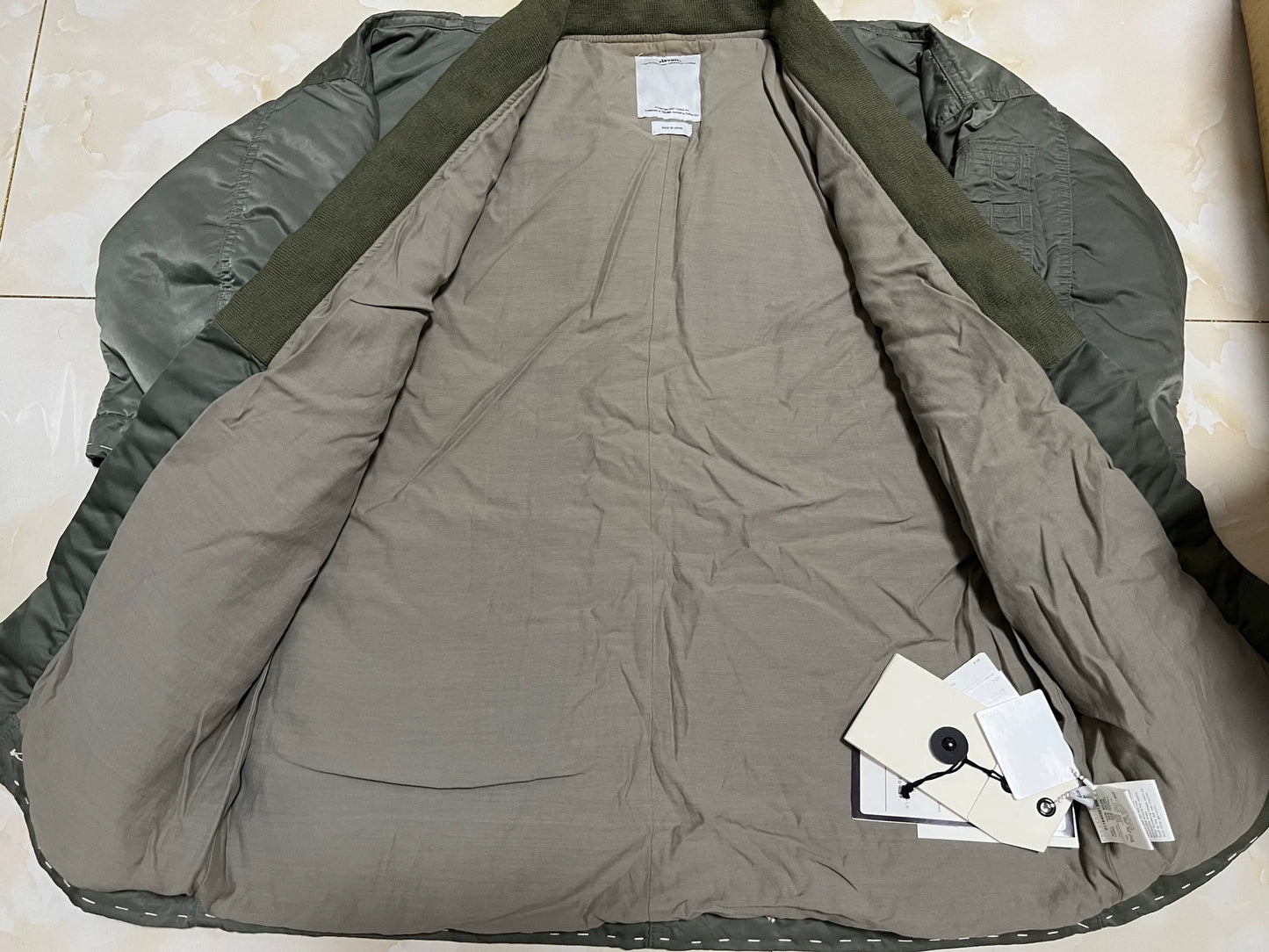 VISVIM 16AW SANJURO KIMONO DOWN JKT