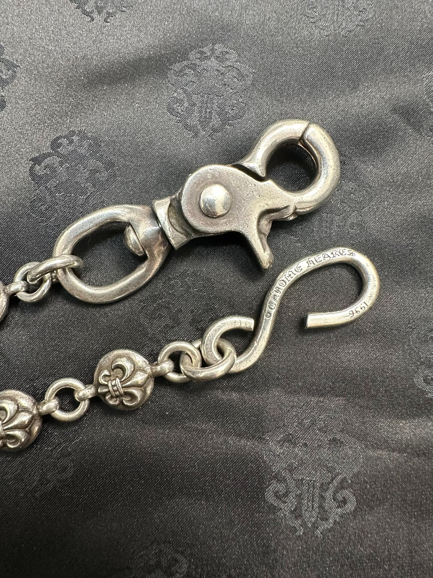 Chrome Hearts Lobster Clasp Ball Pants Chain