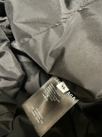 balenciaga dual-layer retro jacket uniform