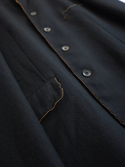 handmade gold bead jacket by yohji yamamoto