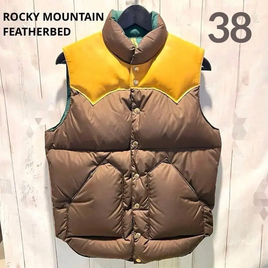 rocky mountain featherbed down vest size 38