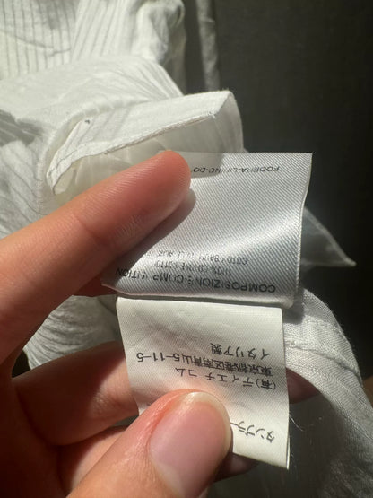 McQueen Comme des Garçons Striped Shirt