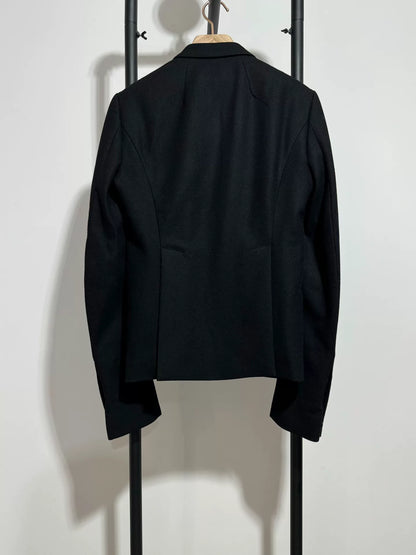 rick owens ro wool suit jacket