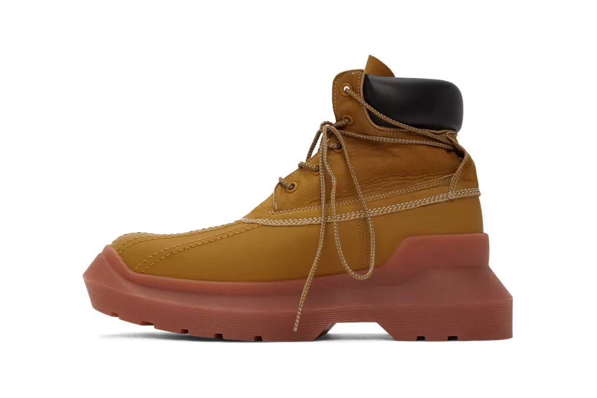 UNDERCOVER 20AW Panelled Lace Up Boots