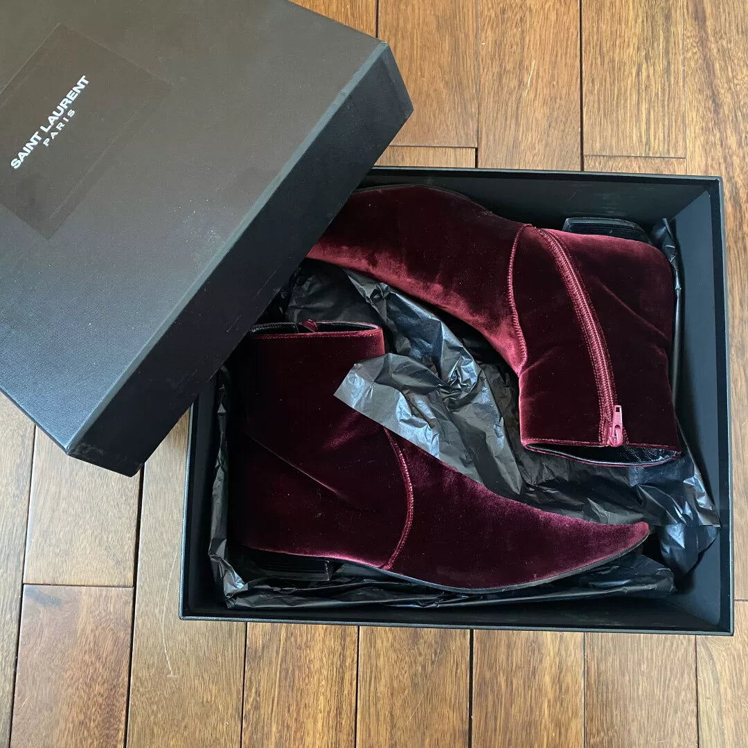 Saint Laurent FW16 Runway Boots