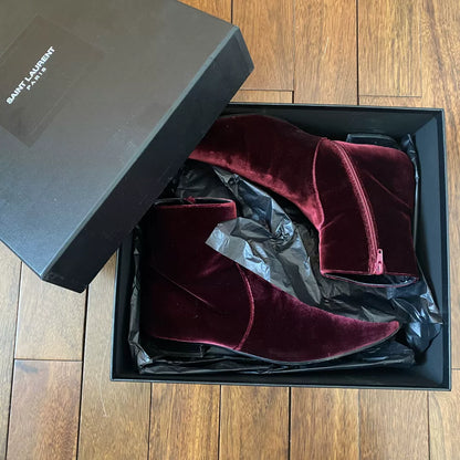 Saint Laurent FW16 Runway Boots
