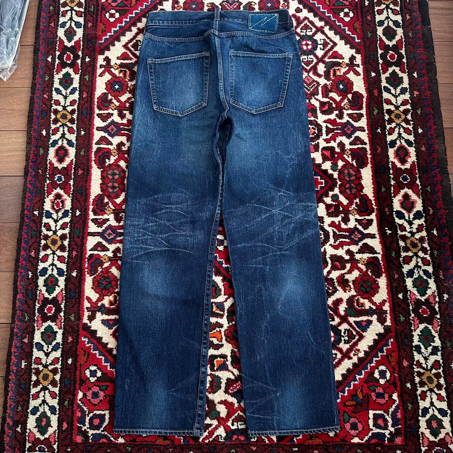 visvim 23aw dry22 water-washed jeans