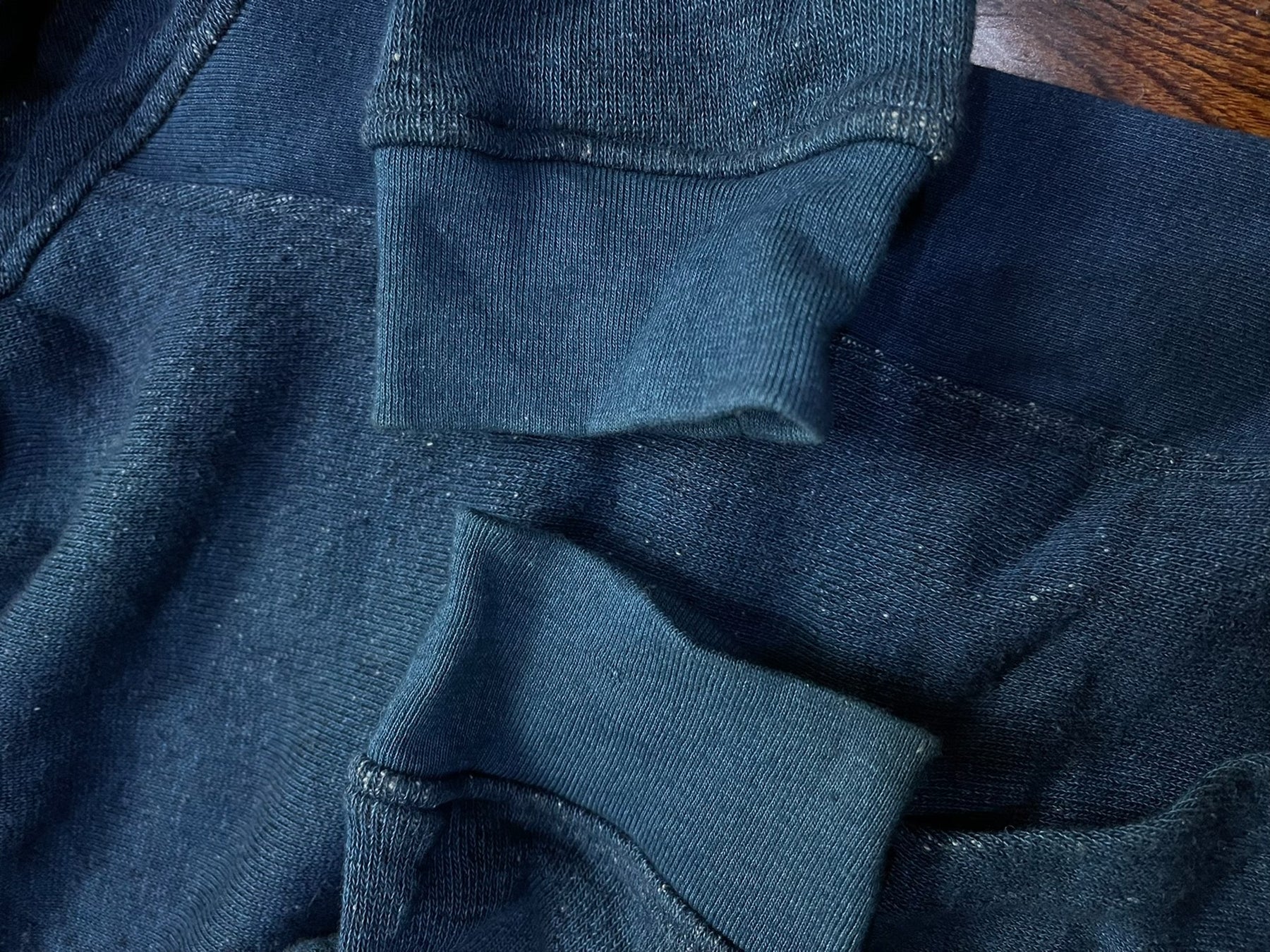 visvim indigo sweatshirt