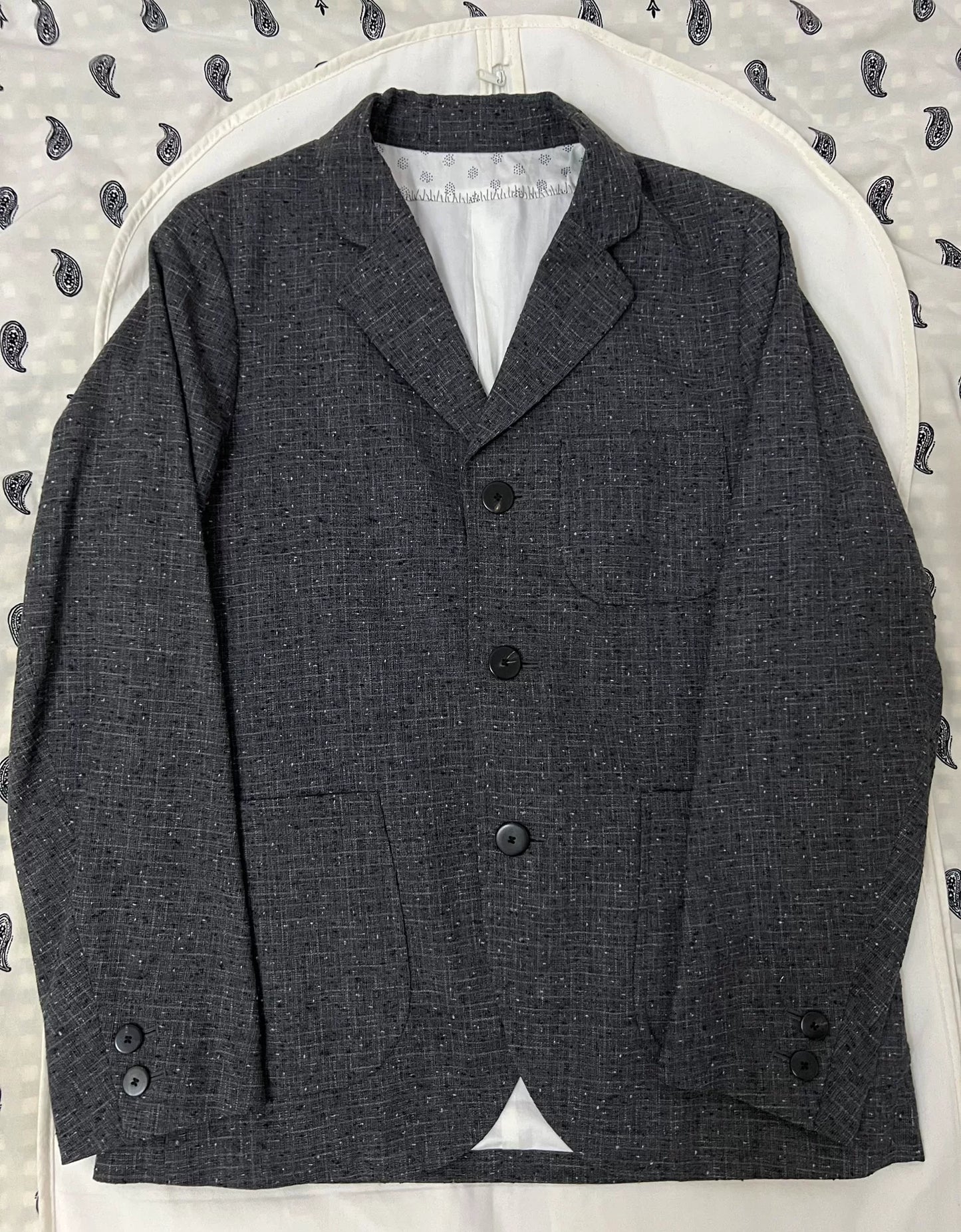 visvim Hopiland Wool Gray Blazer
