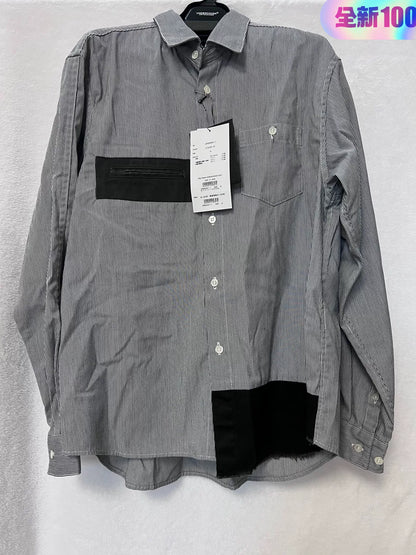 UNDERCOVER 24-25AW Cord Lane Striped Shirt