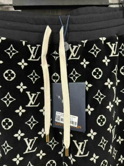 louis vuitton monogram jogger pants size L