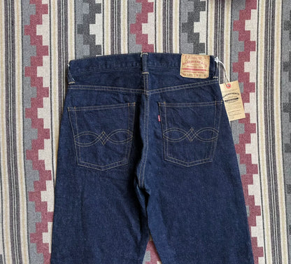 warehouse 1105 raw denim straight jeans