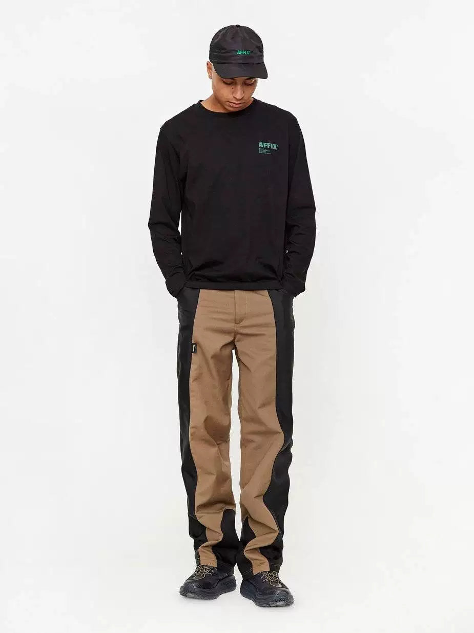 AFFIX Duo-Tone Work Pant in Tan