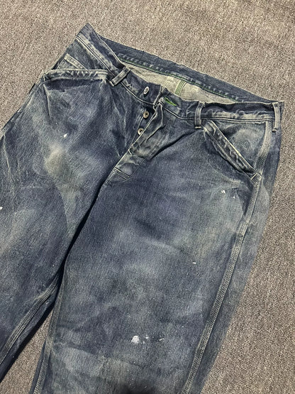 rare neighborhood denim pants size L