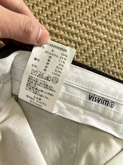 Visvim Cornell Slacks Melange Wool