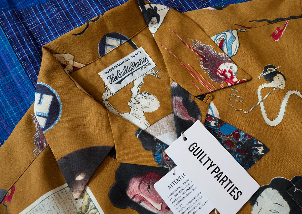 wacko maria limited edition short sleeve shirt