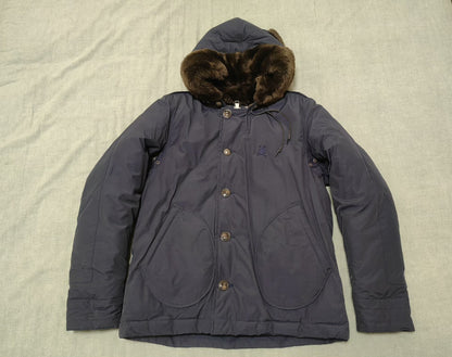 neighborhood mastermind japan b-9 jacket navy