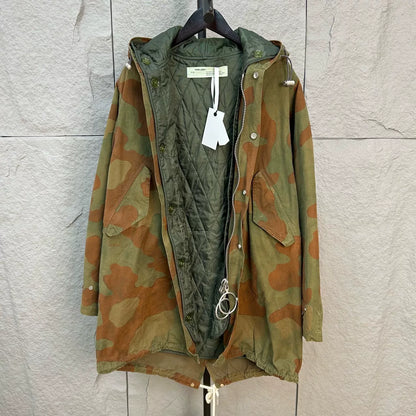 off white military style jacket size XS