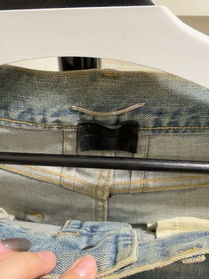 Saint Laurent Distressed Denim Pants Size 31