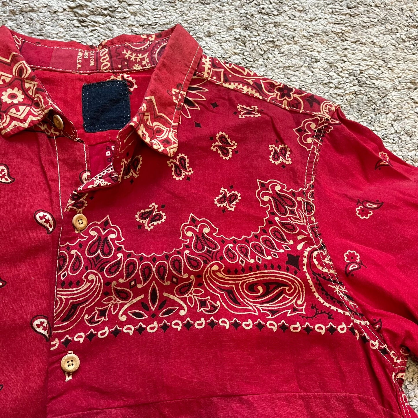 visvim ICT Long Rider LS Paisley Rare