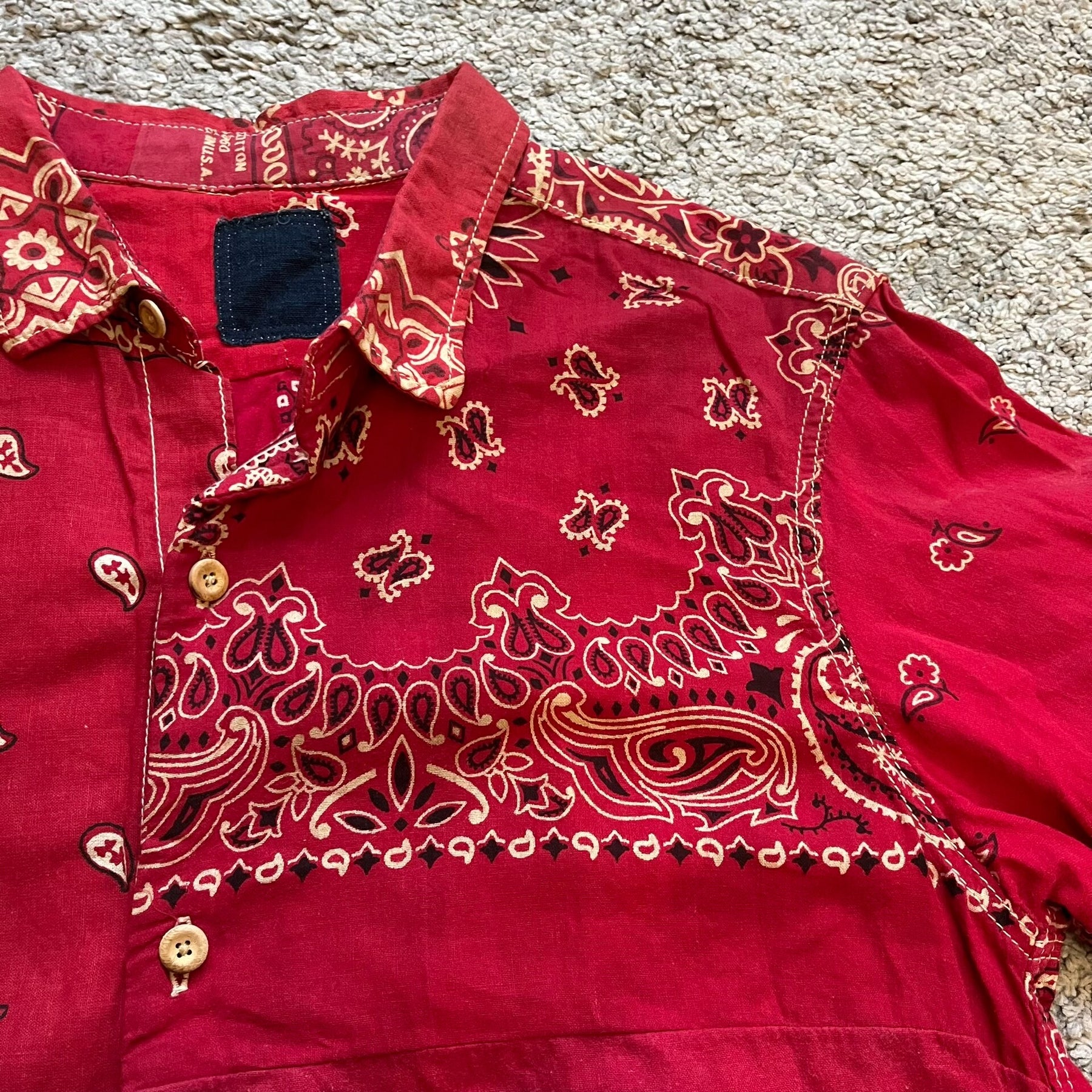 visvim ICT Long Rider LS Paisley Rare