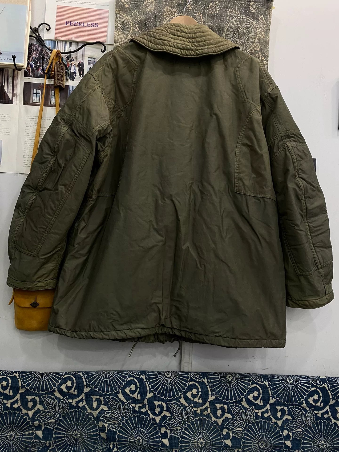 visvim 21aw sar jacket olive coat