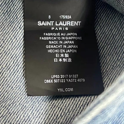 Saint Laurent SLP Washed Denim Jacket