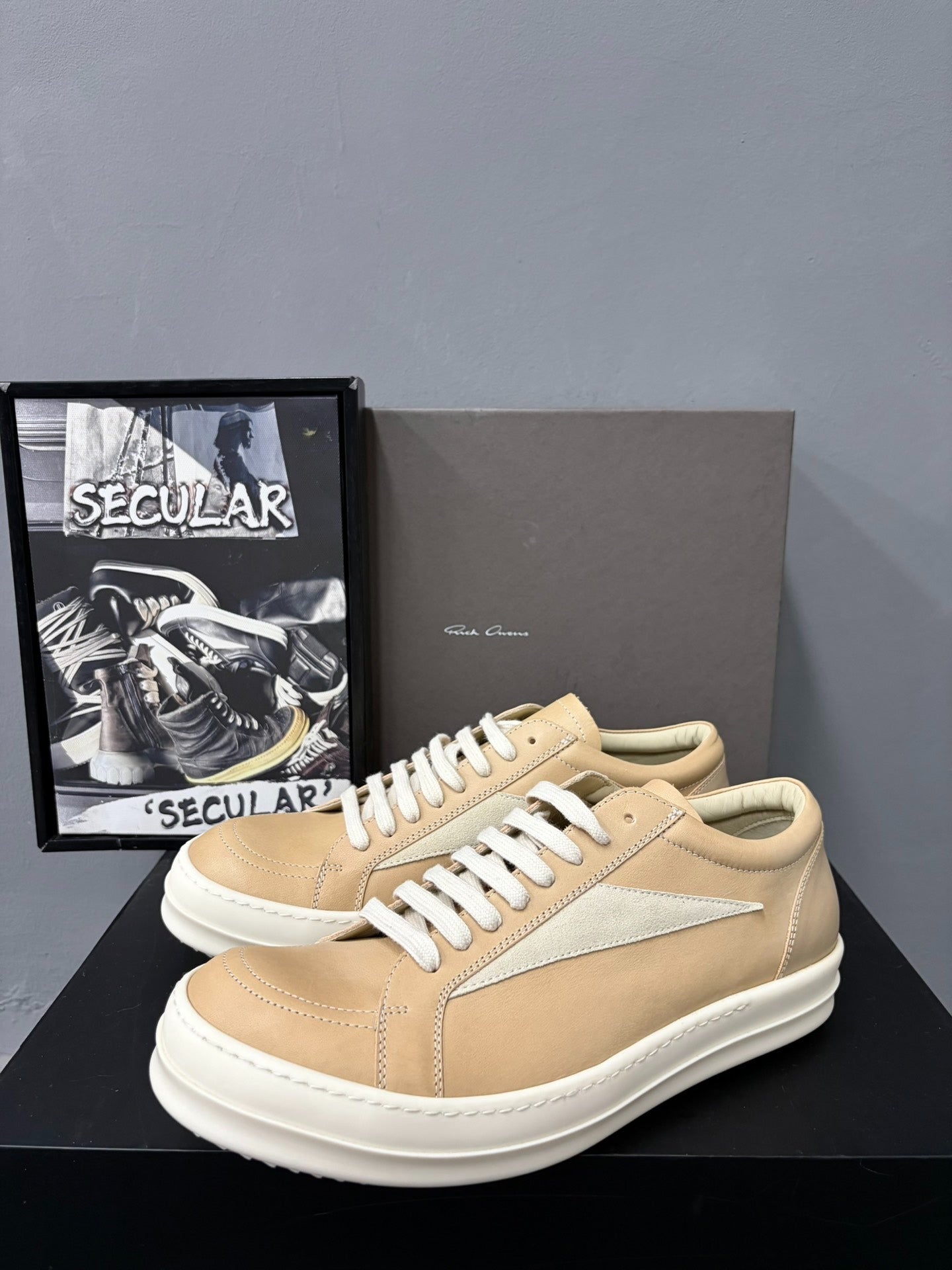Rick Owens Vans 25FW Milk Yellow