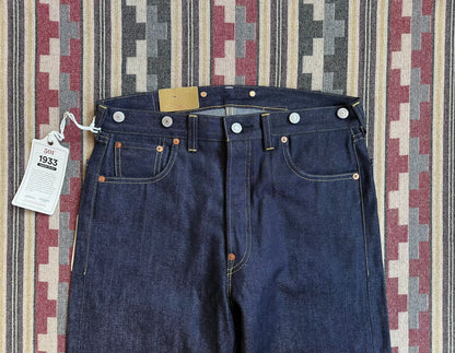 levi's lvc 1933 501xx selvage denim jeans