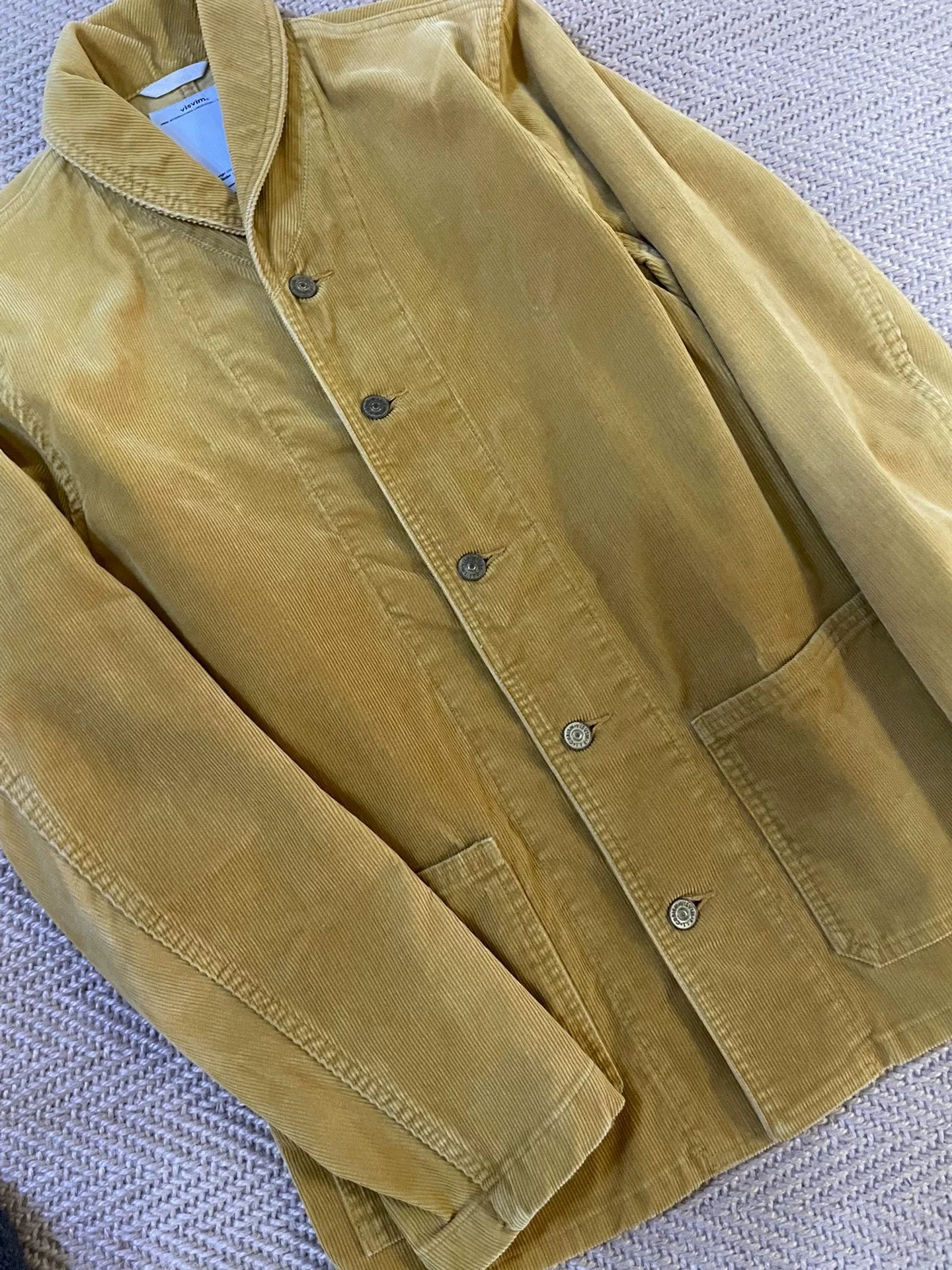 VISVIM ARTIFACE CORDUROY COVERALL
