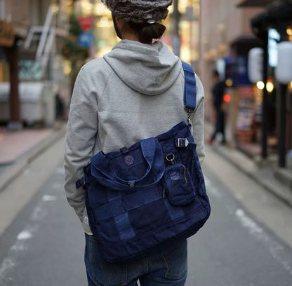 PORTER CLASSIC SUPER NYLON Tote Crossbody Bag