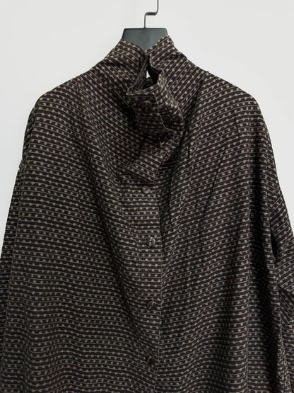 1980s Issey Miyake Silk Blend Shirt