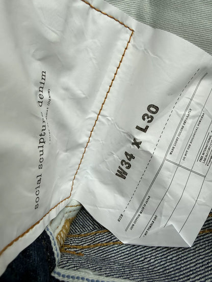 VISVIM Social Sculpture 03D12 Jeans W34 L30
