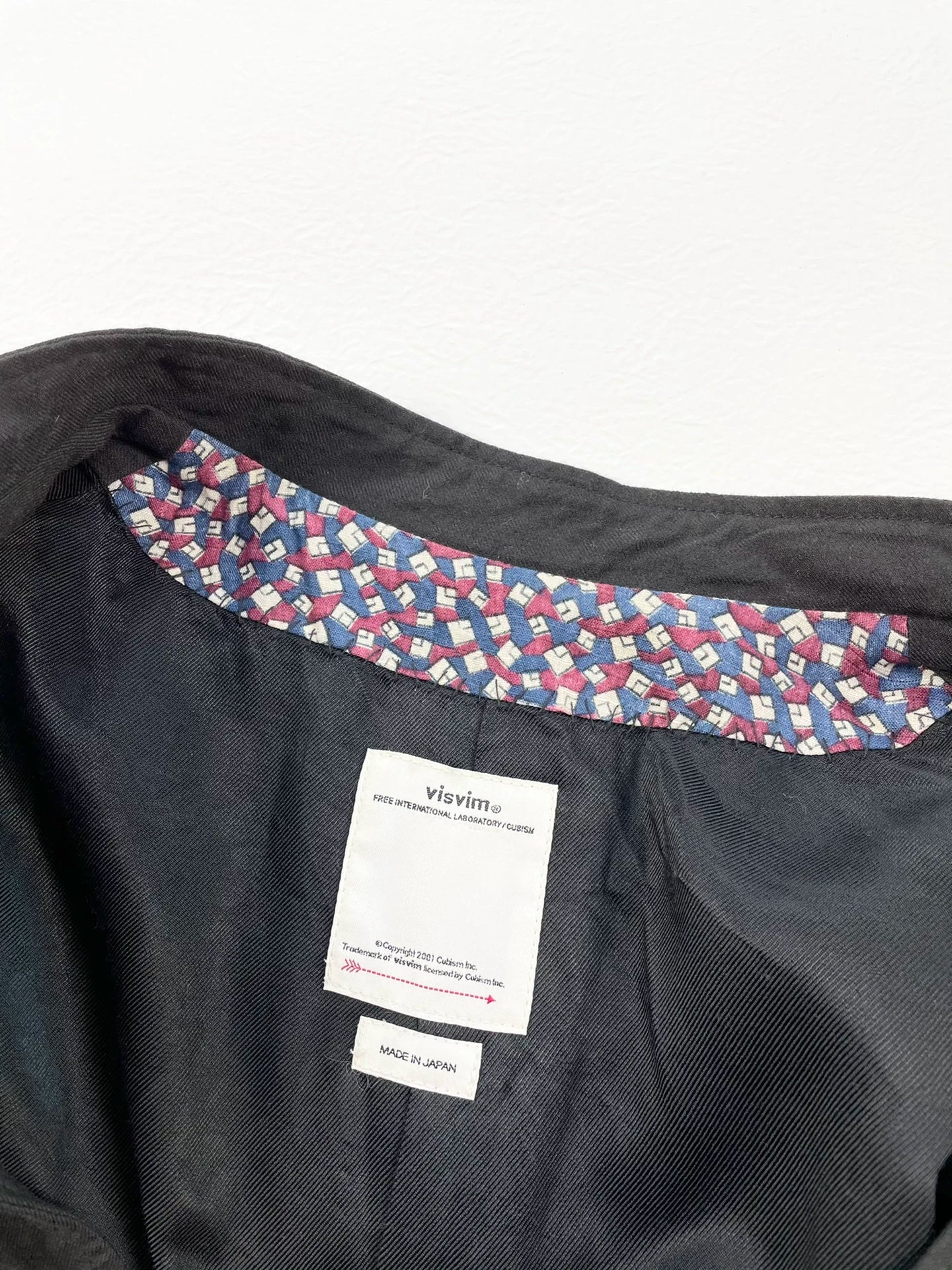 visvim blackbird coat n.d mud-dyed jacket