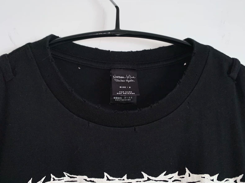 Number Nine 06SS Guns N' Roses Distressed Tee