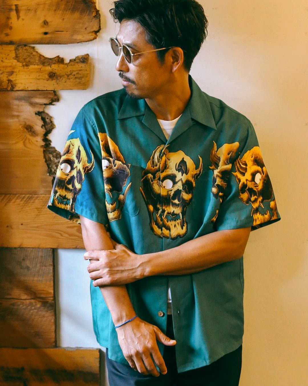 WACKO MARIA x 56 TATTOO HAWAIIAN SHIRT