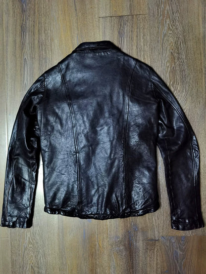 Giorgio Brato Men's Motorcycle Leather Jacket