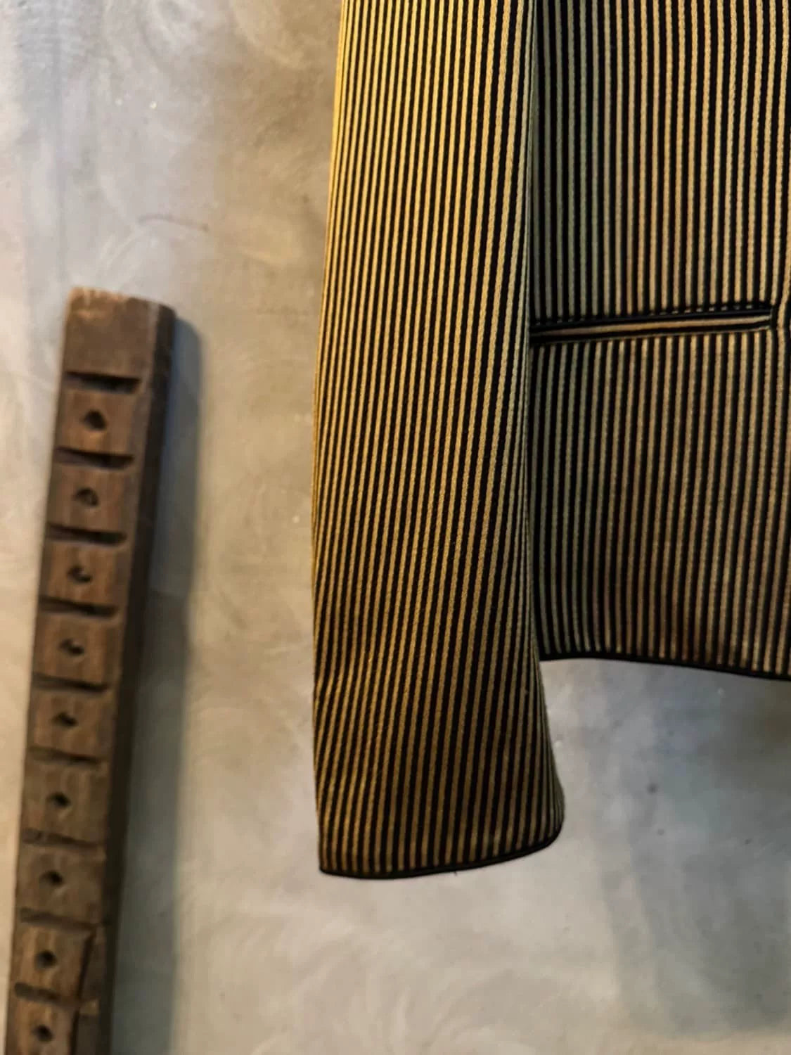 Haider Ackermann Gold Thread Suit Jacket
