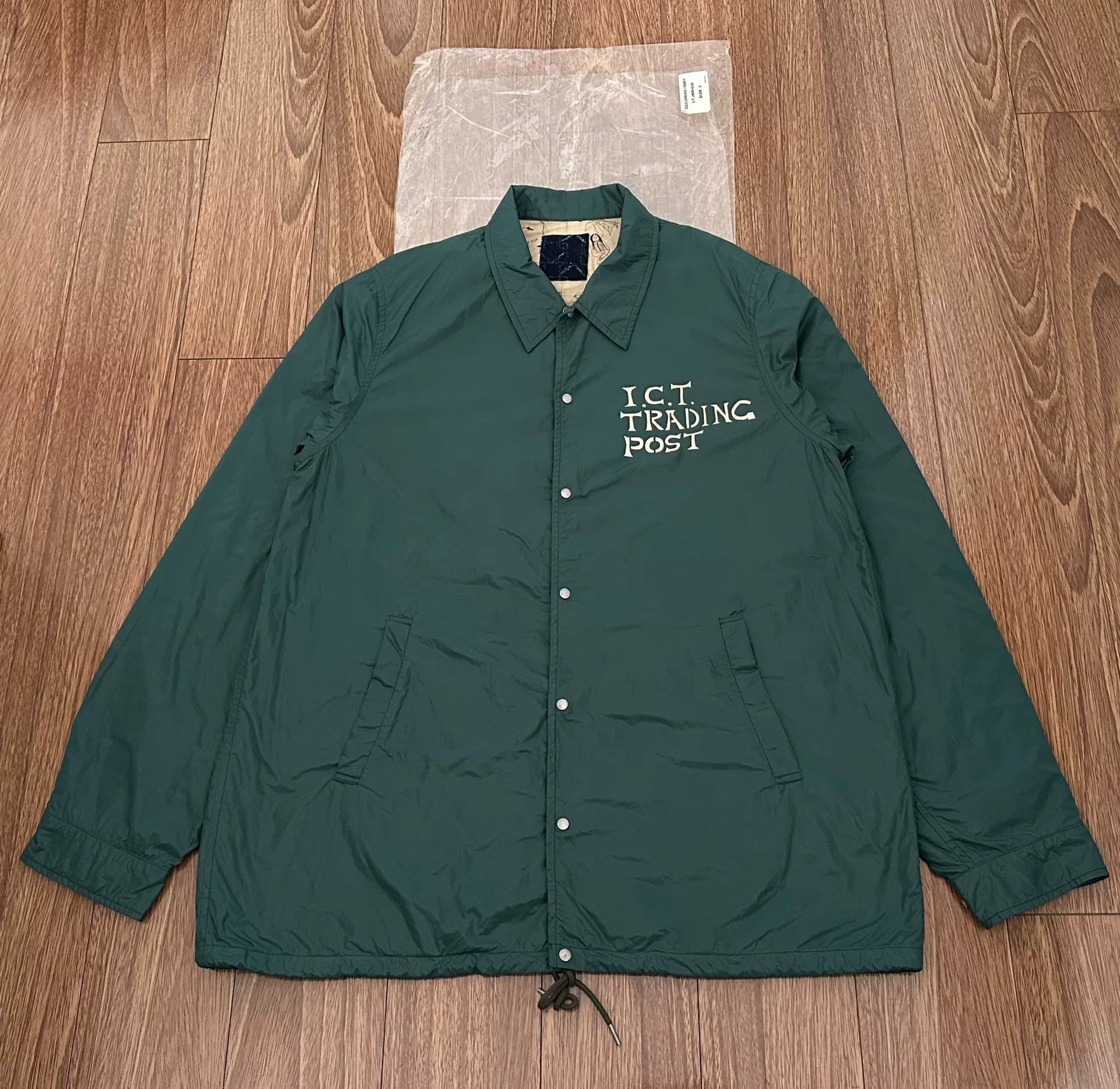 visvim ict coach waxed coach jacket