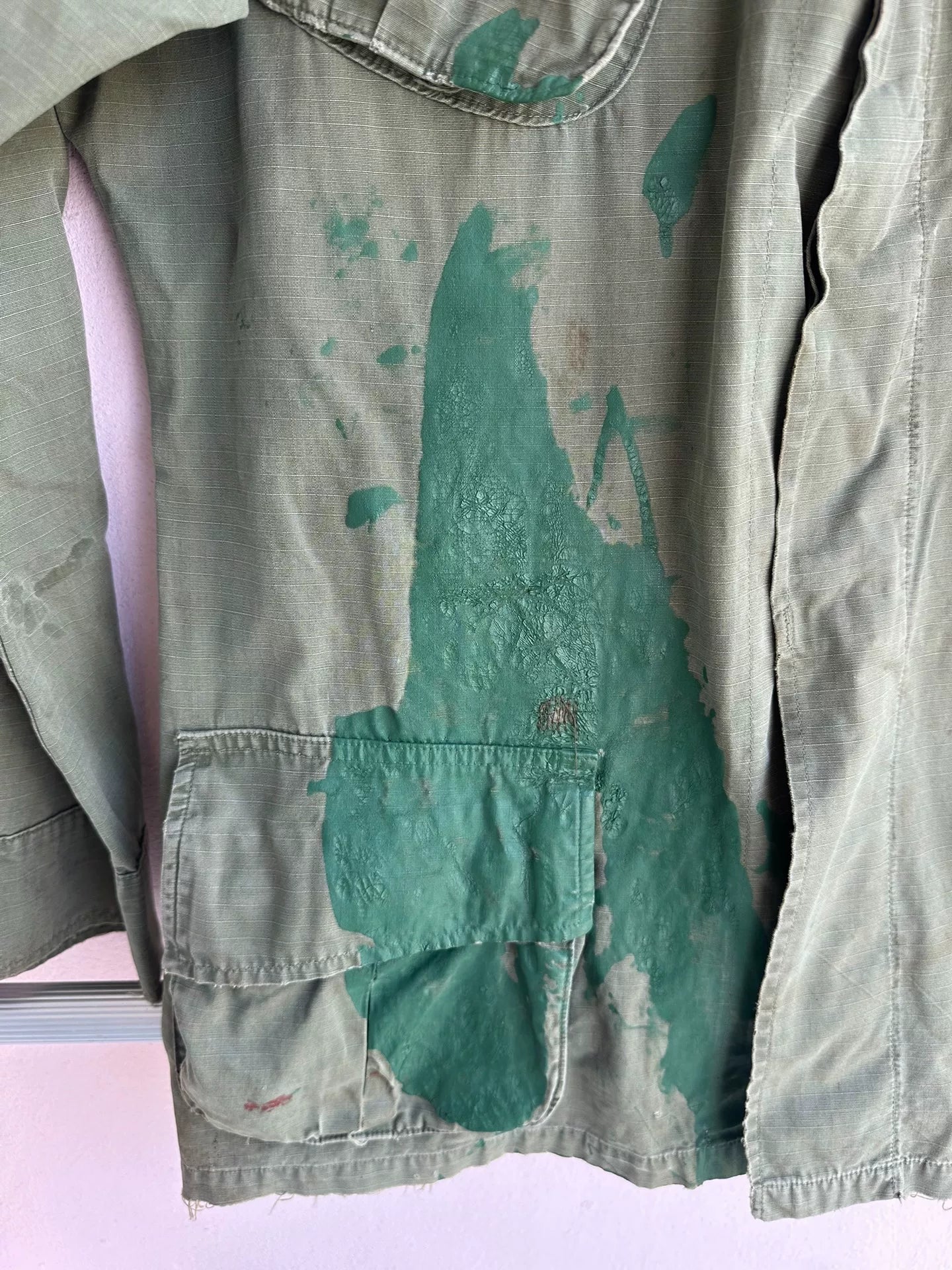 1960s Vintage Vietnam War TCU Combat Shirt