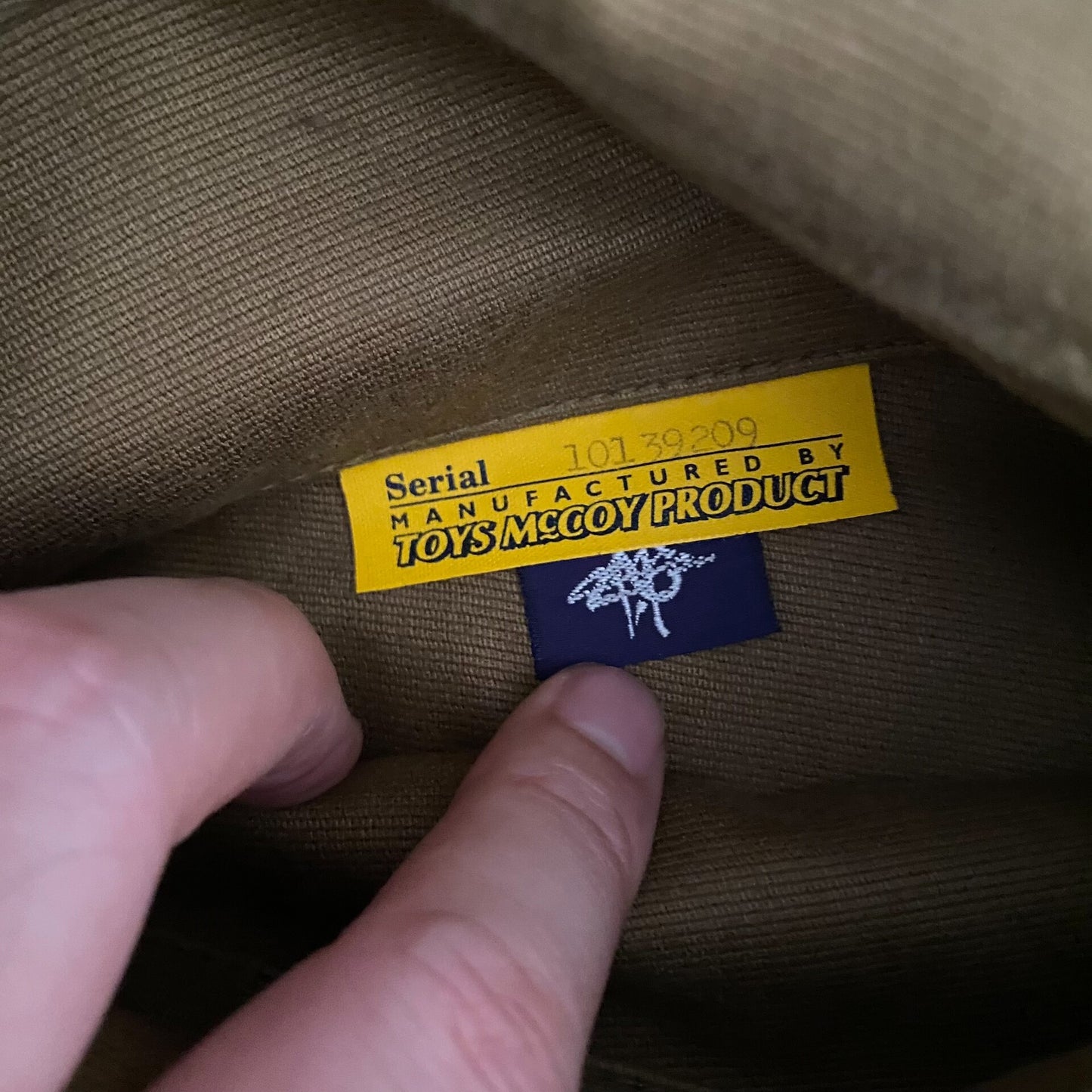 Toys Mccoy N1 Canvas Alpaca Wool Jacket