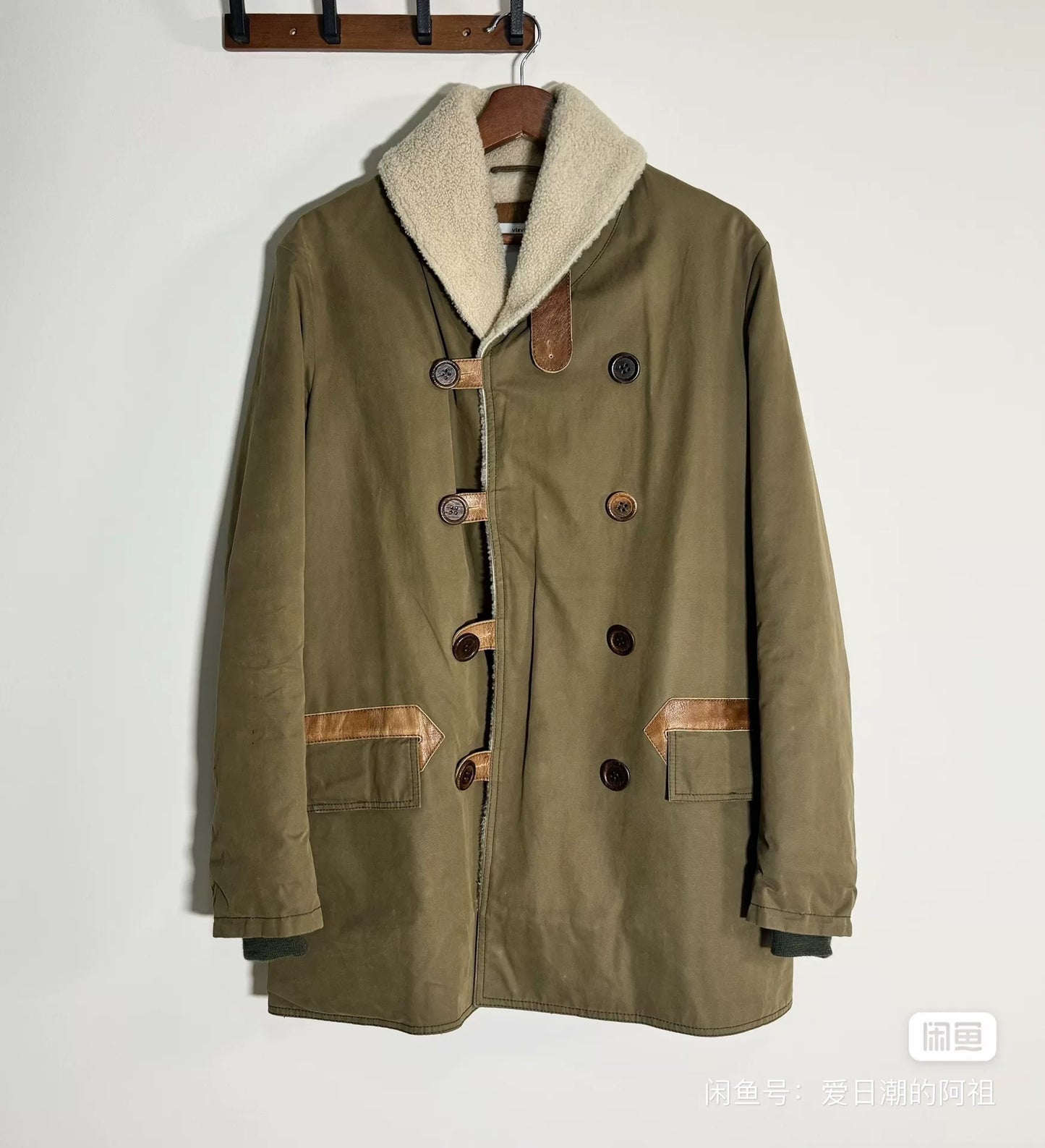 Visvim Capote IT Shearling Jacket