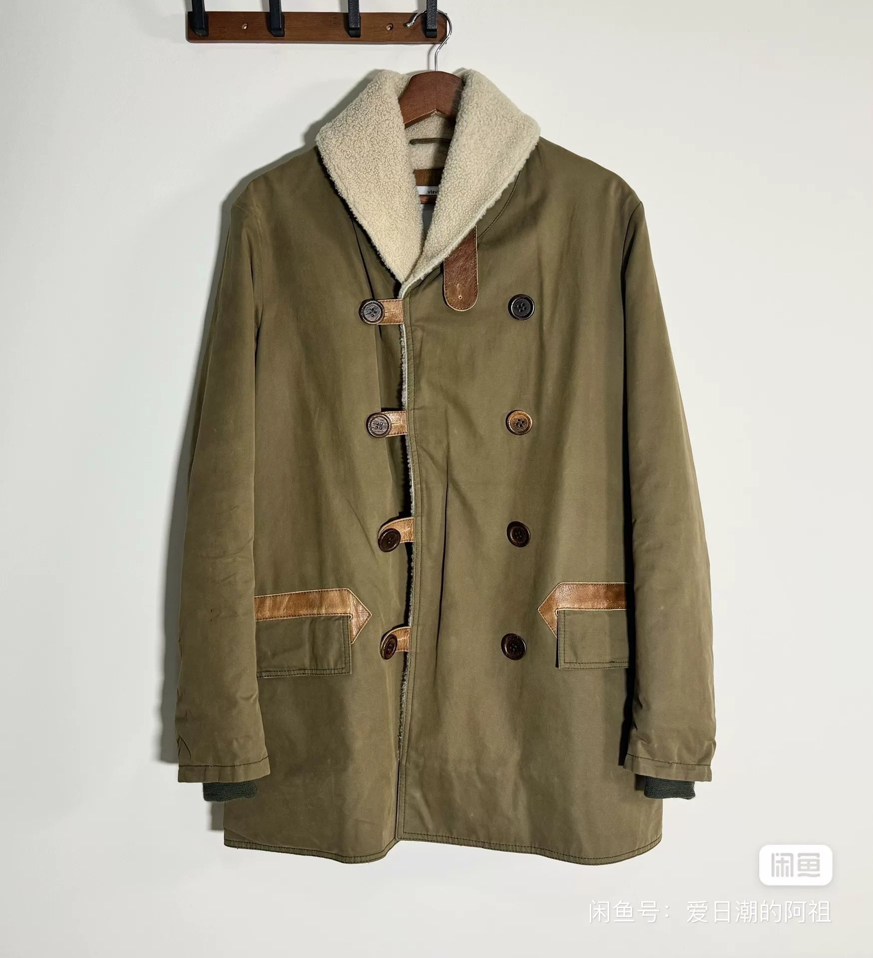 Visvim Capote IT Shearling Jacket